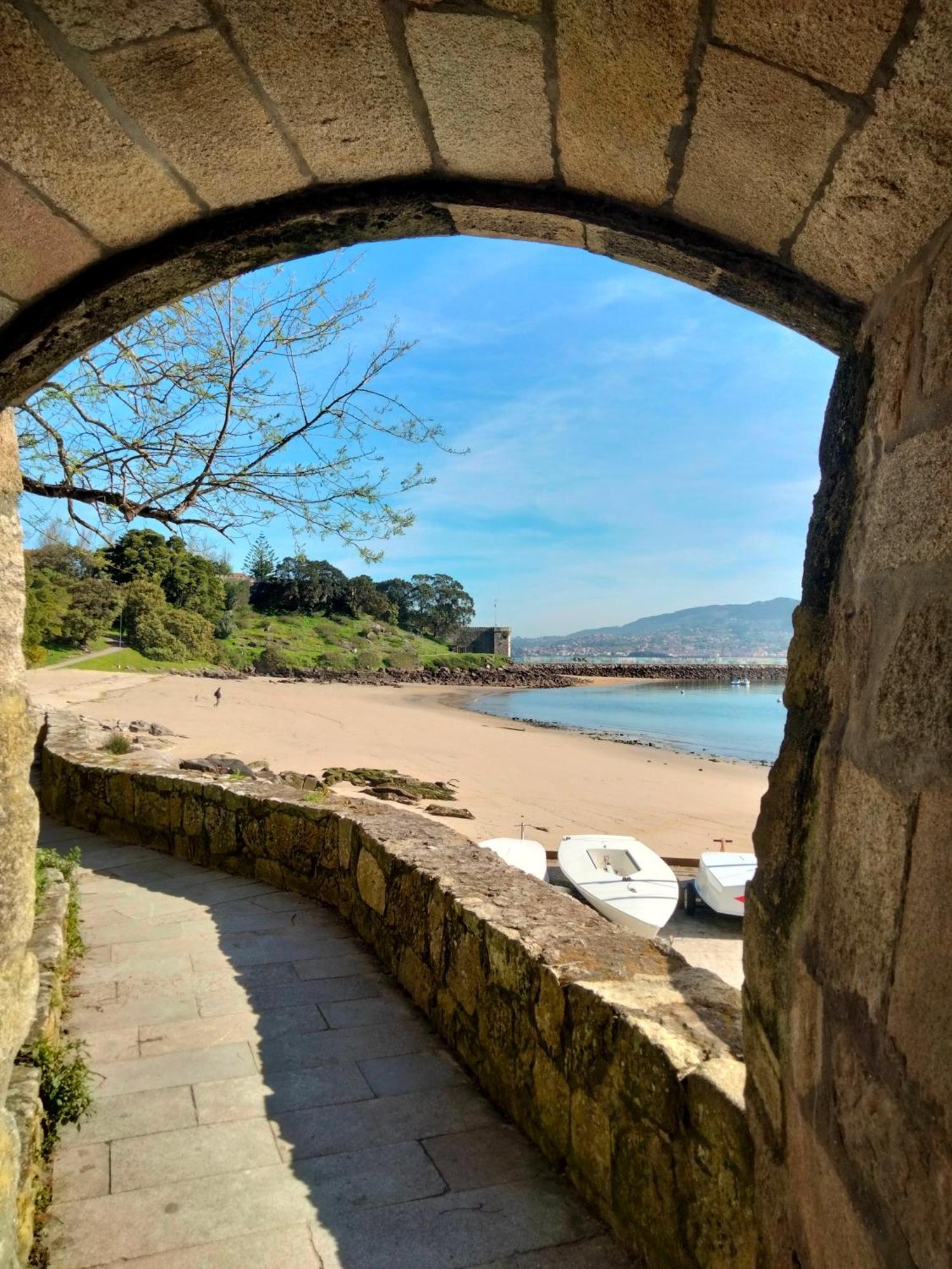O Recuncho De Belen Lägenhet Baiona Exteriör bild